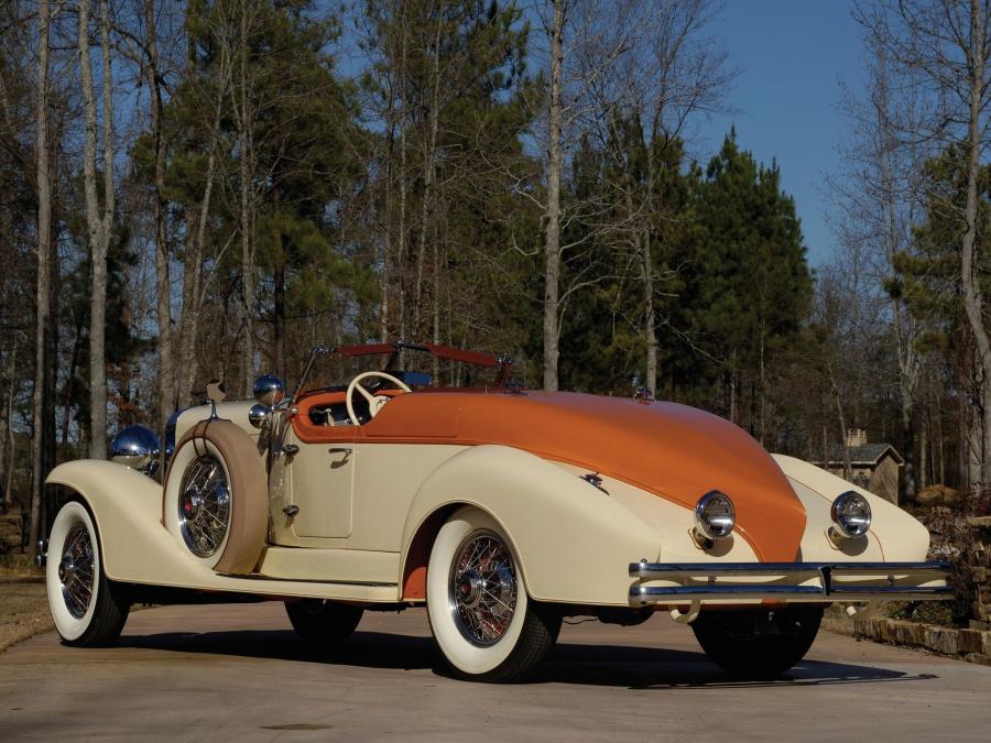  Duesenberg SJ507/2536 Boattail Speedster SWB by Schwartz 1933 года  (фото 8 из 9)